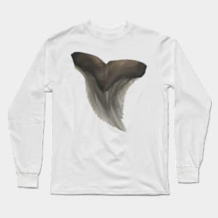 Snaggletooth Shark Tooth Long Sleeve T-Shirt